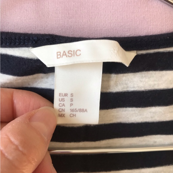 H&M dress- breton style - saylor style Size small - Picture 4 of 5